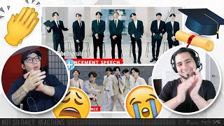 College Graduate Of 2020 Reacts Bts Commencement Speech Performance Dear Cl Of 2020