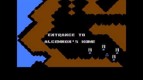 Atari 8-bit Escape From Vulcan