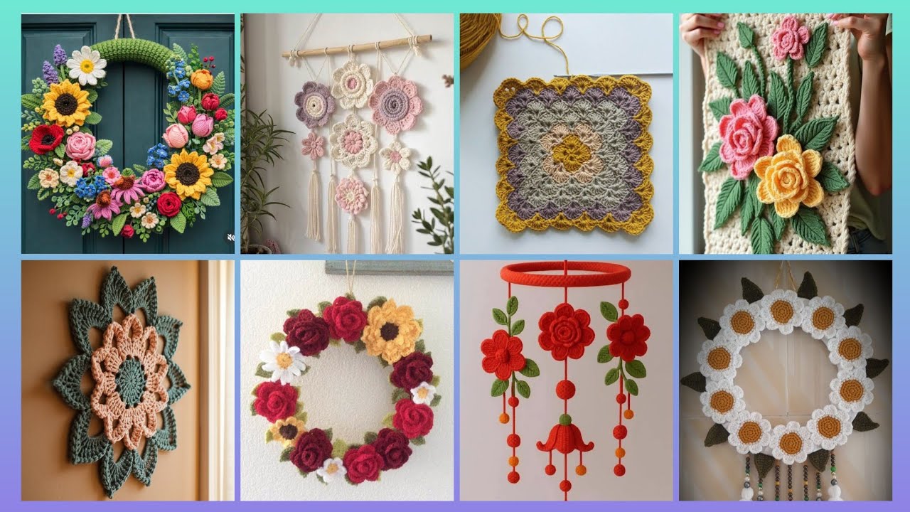 Most beautiful stylish crochet wall hanging  ideas for 2026