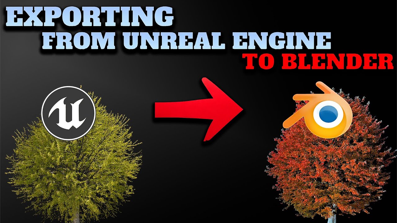 Export Megascan Assets from Unreal Engine 5.5 to Blender LIKE A PRO ...
