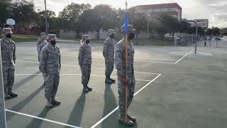 Drill Review (Guideon Procedures, Road Guard Procedures, Military Cadence, Campus March)