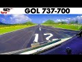 GOL🇧🇷 Boeing 737-700 departure from Brazil&#39;s Paradise Island + Walkaround