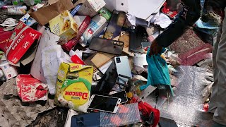 nemu banyak ponsel rusak di tempat sampah, dapat satu pelastik hp yang terbuang