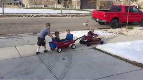 Razor Dune Buggy with Trailer