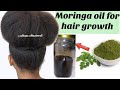 How to make moringa oil for hair growth + Moringa oil for hair growth / moringa hair growth oil