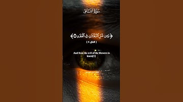 احمد العجمي 🤍 سورة الفلق تبطل الحسد والسحر #sheikhyasseraldosari #quranicvibes #دويتو