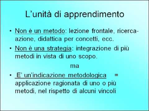 Risultati immagini per unita didattiche cosa sono