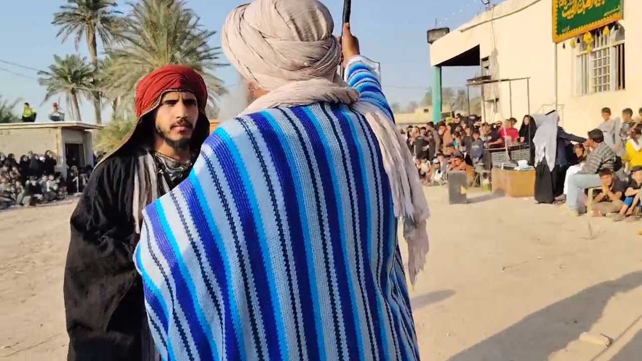 اقام موكب تشابيه اهل البيت ع عمل ذكرى استشهاد مولاتي فاطمة الزهراء ع في مرقد السيده اسماء