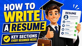 How to Write a Resume: Key Sections Every Beginner Needs