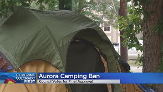 Camping Ban Narrowly Passes In Aurora
