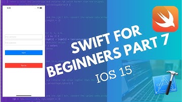 2021 Swift: for beginners part 7, build your first app(instagram profile story & Log In screen)