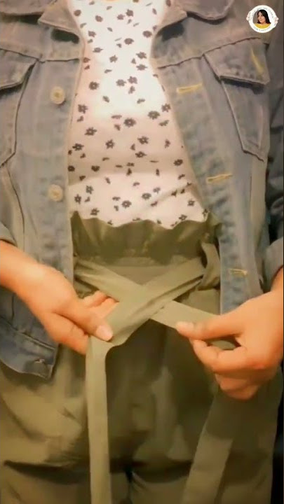 How to tie a perfect bow | styling hack  #tie #bow #shorts #youtubeshorts #hack