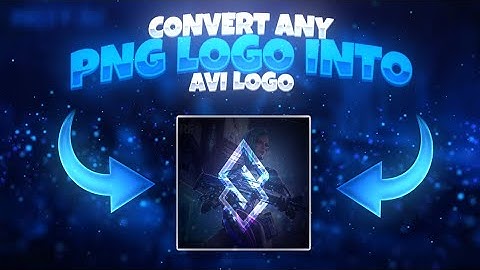 convert Any PNG Logo Into Avi Logo On Android