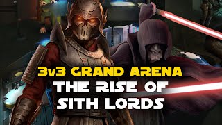 Sidious & Bane datacron testing, SEE vs Bo & Reva + More - 3v3 GAC | SWGOH Grand Arena