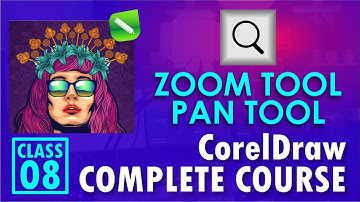 CorelDraw Tutorial in Urdu/Hindi | Zoom Tool and Pan Tool in CorelDraw | Class # 8 | #coreldraw