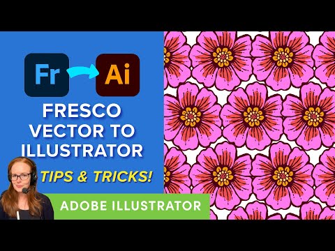 Merge Vector Brush Art in Adobe Fresco and Send to Adobe Illustrator