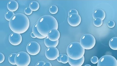 Blue Bubbles Stock Motion Graphics
