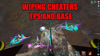 Cheater gets banned mid-raid | Ark Official PvP