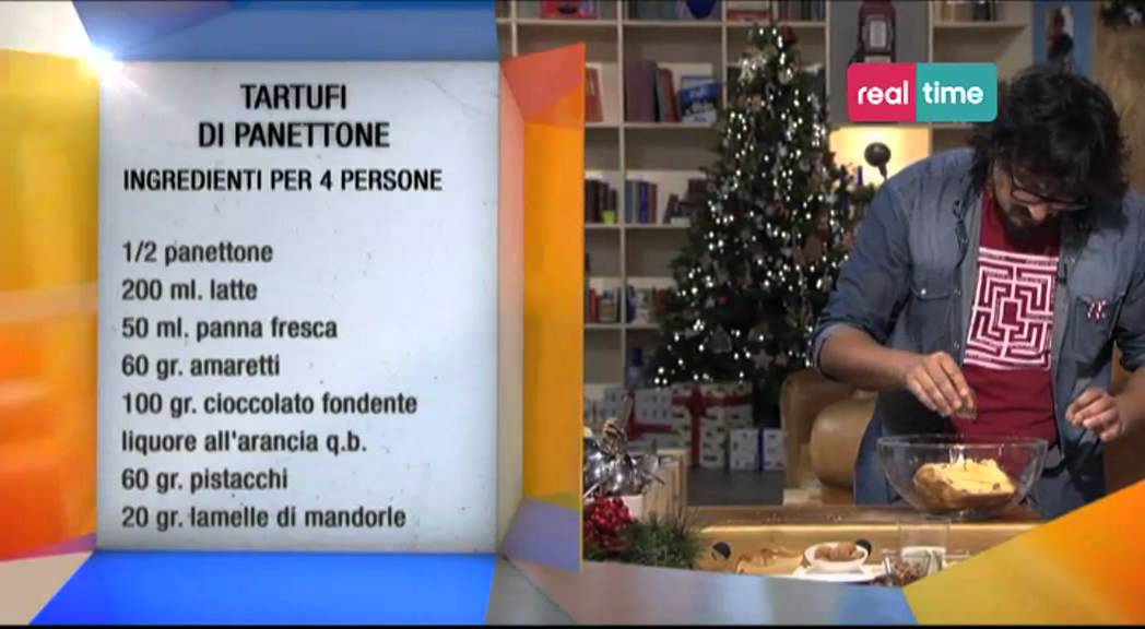 Cucina con Ale: tartufi di panettone ricette primi piatti