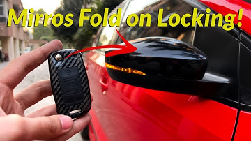 Module to Fold/Unfold Mirrors on Locking And Unlocking Modifying the Polo GT!