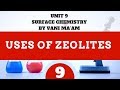 Zeolites |uses|Part 9 |Cbse grade 12 chemistry|Unit 5| Surface Chemistry|By Vani ma'am