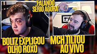 MCH PERDE A PACIÊNCIA E DÁ TILTADA AO VIVO, BOLTZ EXPLICA SEU OLHO ROXO E MAIS