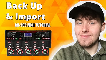 Master the Boss RC-505 MKII: Backup & Import Files