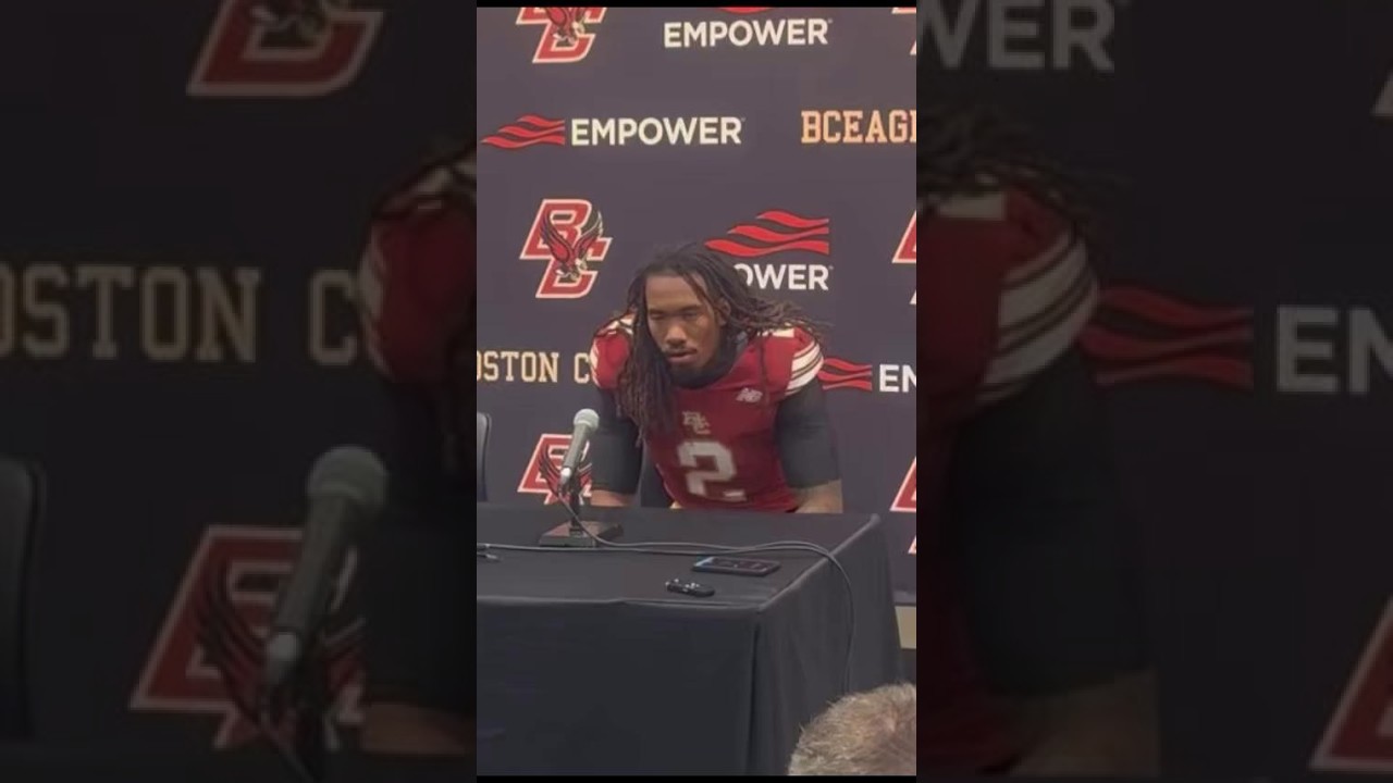 CLEAN IT UP: KP Price sees that Boston College has lots of work to do