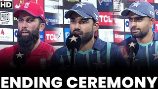 Ending Ceremony | Pakistan vs England | 5th T20I 2022 | PCB | MU2L