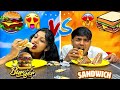 Burger sandwich challenge 