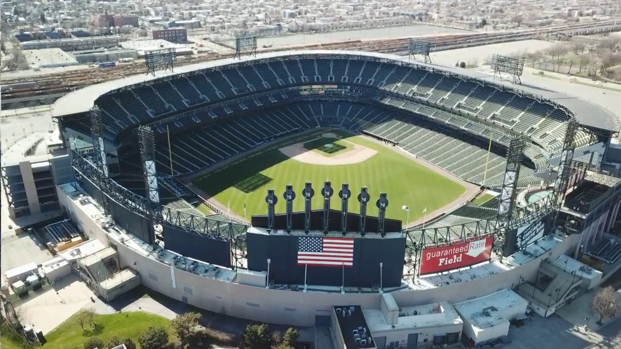 DJI Mavic Pro Drone Video: Guaranteed Rate Field, Home of The