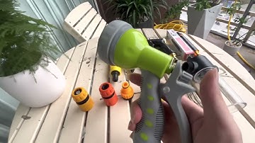 Các loại vòi tưới cây đa năng, cách lắp đặt và sử dụng hợp lý