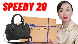 LV Speedy Bandoulière 20  WIMB + Wear & Tear 