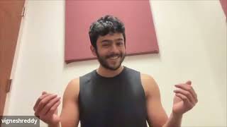 He quit his Economics major to pursue his DREAM | Carnegie Mellon School of Drama Accepts Vignesh!