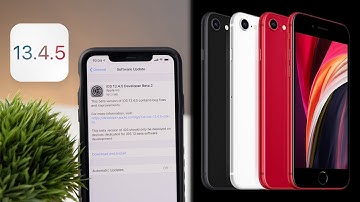 iOS 13.4.5 Beta 2 Released & iPhone SE 2020 Announced!