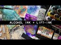 Demo: Alcohol Ink + Lift Ink