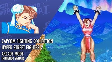CAPCOM FIGHTING COLLECTION (HYPER STREET FIGHTER 2) ARCADE MODE: CHAMPION EDITION CHUN LI