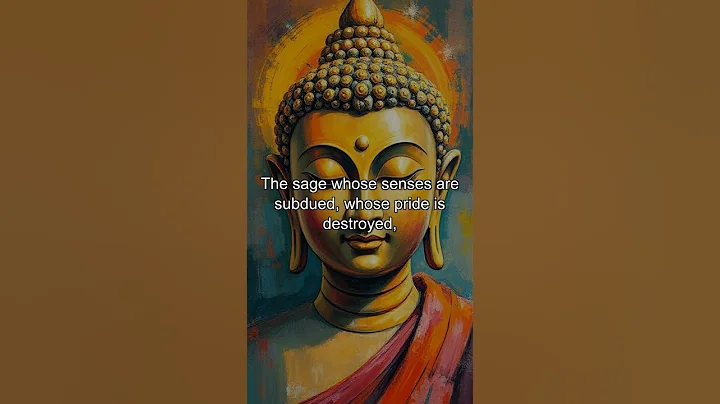 The sage whose senses are subdued, whose pride is destroyed, is free from sorrow