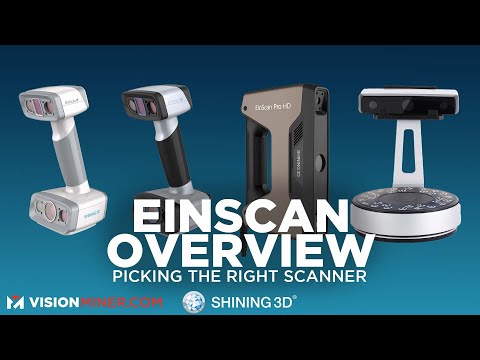 Einscan 3D Scanner Comparison 2021 - Picking the Right 3D Scanner