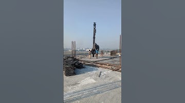 Scaffolding plywood formwork for steel structure of slab columns shear walls #scaffoldingworks