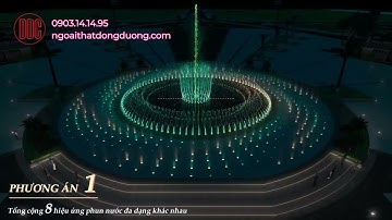 Đơn Vị Thiết Kế Thi Công Hệ Thống Phun Nước Nghệ Thuật Nhạc Nước Quảng trường Phan Ngọc Hiển Cà Mau