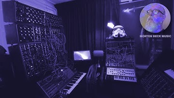 Generative Ambient Music, with the analog Moog Unit modular synthesizer