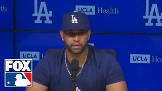 Albert Pujols on Dodgers role: "I'm here to do whatever" | FOX MLB