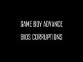 Game Boy Advance BIOS Corruptions