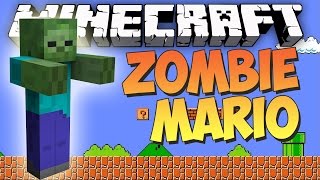 Minecraft: Zombie Mario Platform Game - 1.8 Mini Game Map