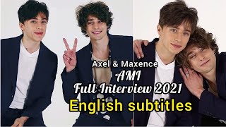 Axel Maxence Interview Ami 27 February 2021 English Subtitles 