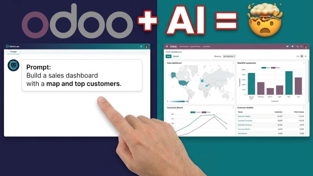 I Built an Odoo Sales Dashboard by JUST TALKING to AI - YouTube