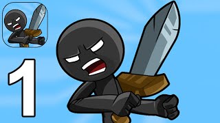 Stickman War Legend of Stick - Gameplay Walkthrough Part 1 Tutorial (Android, iOS) screenshot 1