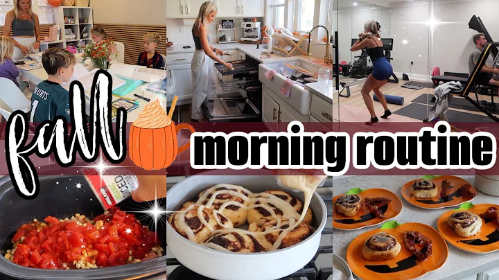 Productive 5:45 AM Morning Routine | Homeschool Mom of 4 | Workout, Crockpot Soup & Homeschool Reset