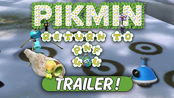 Pikmin : Return to PNF-404 Trailer ! (Pikmin 2 RomHack) [Chapter 1 + 2]